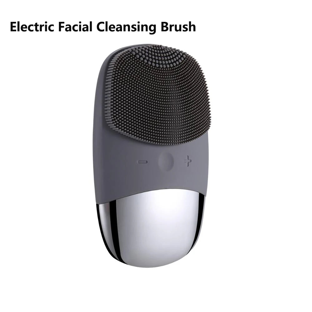 Electric Brush Sonic Facial Cleanser, Scrubber, Massager