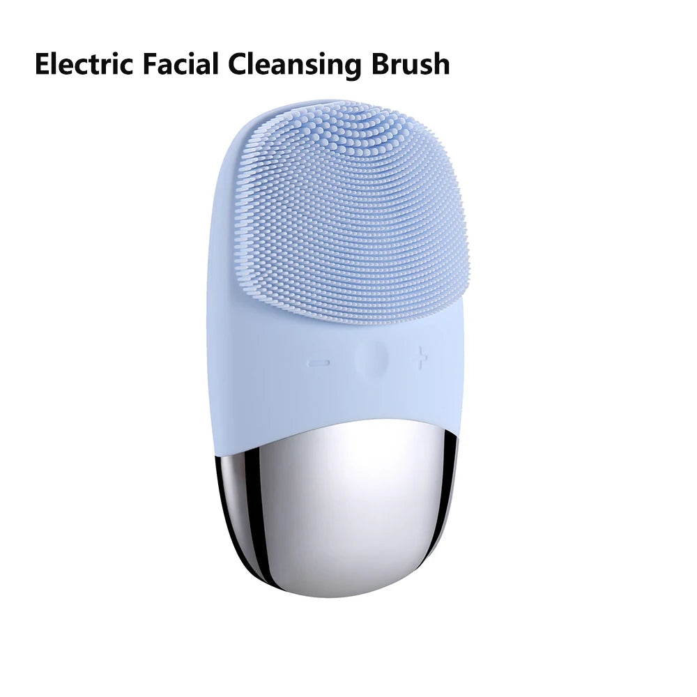 Electric Brush Sonic Facial Cleanser, Scrubber, Massager