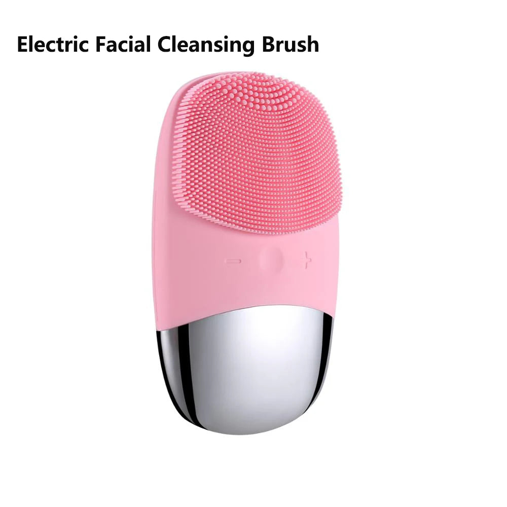 Electric Brush Sonic Facial Cleanser, Scrubber, Massager