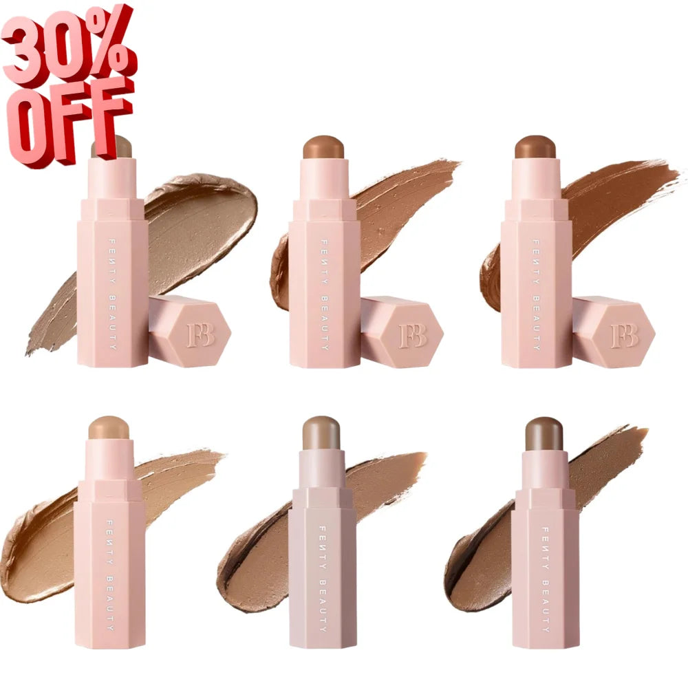 FENTY BEAUTY Portable Matte Contour Stick Smooth Blendable Natural Sculpting Small-Faced Look Perfect for Travel Daily Touch-Ups