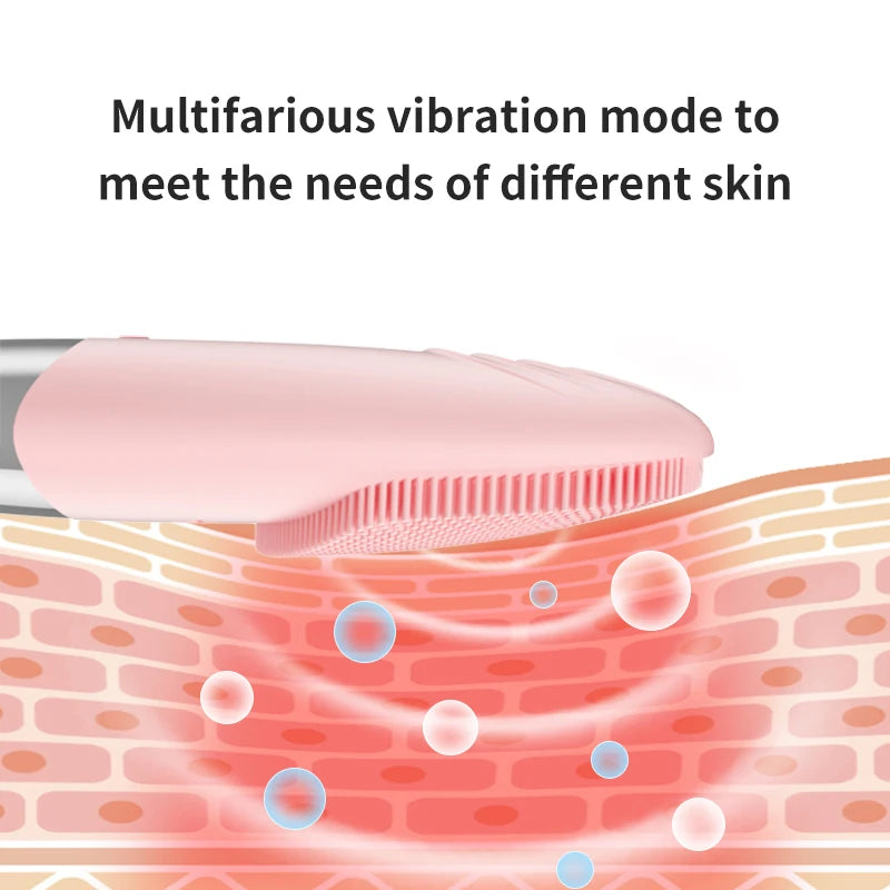 Electric Brush Sonic Facial Cleanser, Scrubber, Massager