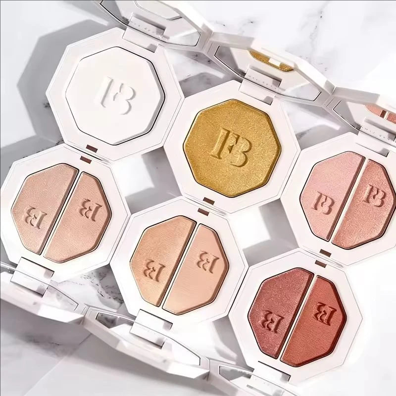 Fenty Beauty Two color powder Easy to apply Lasting Natural Makeup Highlight powder