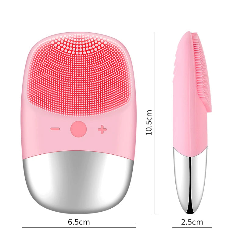 Electric Brush Sonic Facial Cleanser, Scrubber, Massager