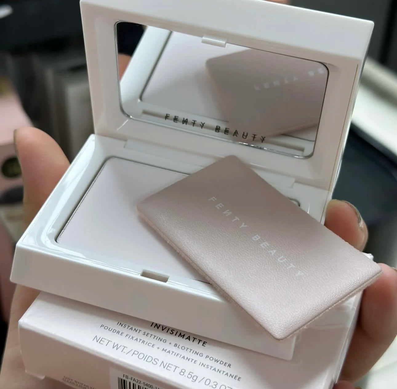 8.5g FentyBeauty Transparent Setting Makeup Powder Whiten Oil Control Matte Invisimatte Instant Setting Blotting Powder