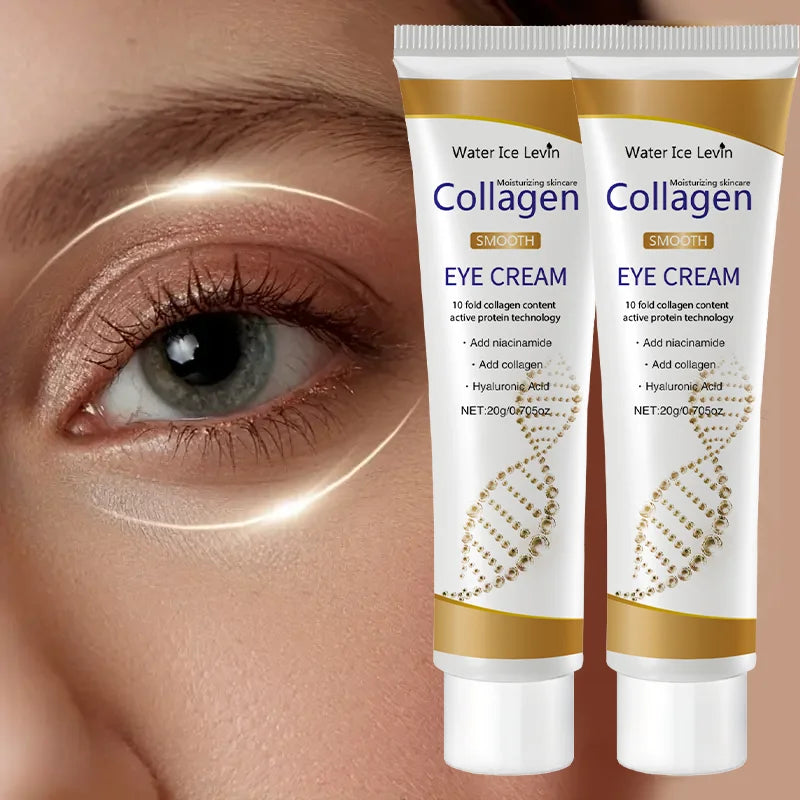 Collagen Eye Cream skincare Anti Dark Circles Eye Bags Firming Moisturizing Korean Eyes Cream