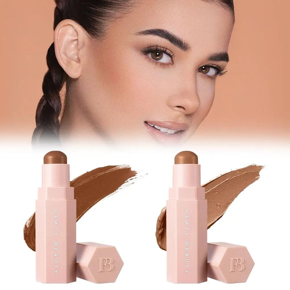 FENTY BEAUTY Portable Matte Contour Stick Smooth Blendable Natural Sculpting Small-Faced Look Perfect for Travel Daily Touch-Ups